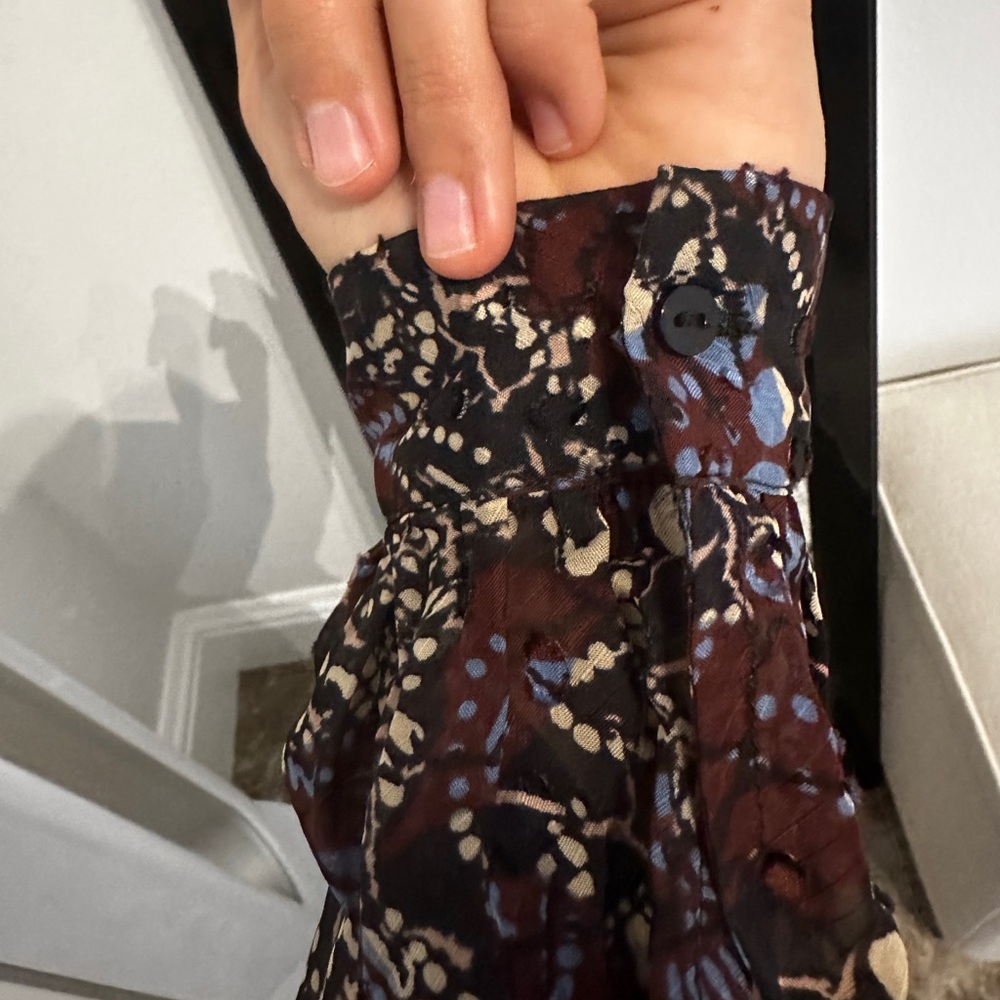 ba&sh patterned blouse - Picture 7 of 11